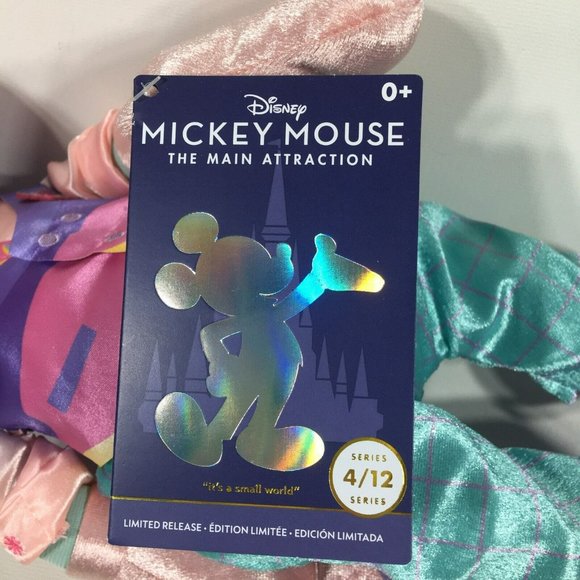 Disney Mickey Mouse The Main Attraction Plush It's A Small World Series 4/12 - Picture 9 of 12